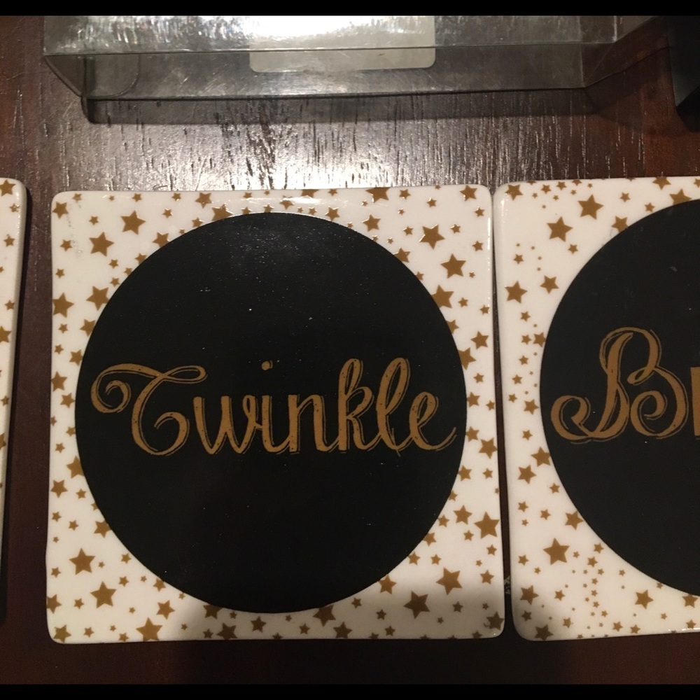 Holiday Square Coaster Set - Picture 3 of 6